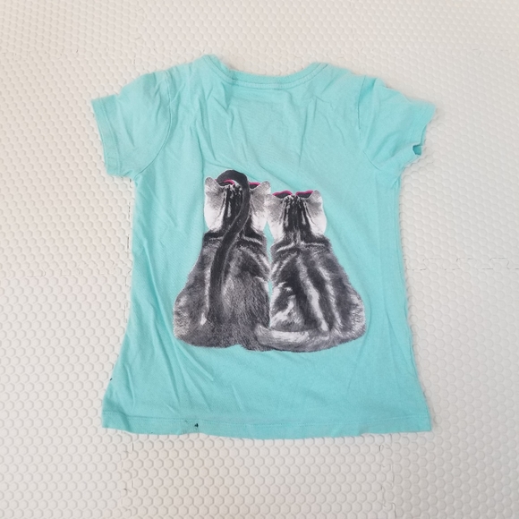 5/$30- Wonder Nation #Twinning Cat Shirt - Picture 4 of 6